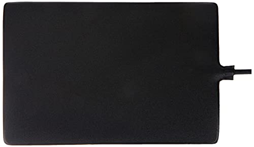 TRIXIE wohltuende Wärmematte für Terrarientiere 'Heizmatte, 20 x 30 cm, 16 W' ,76085, Schwarz