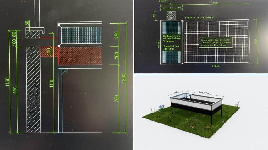 Planungsskizze von Soli Animalis